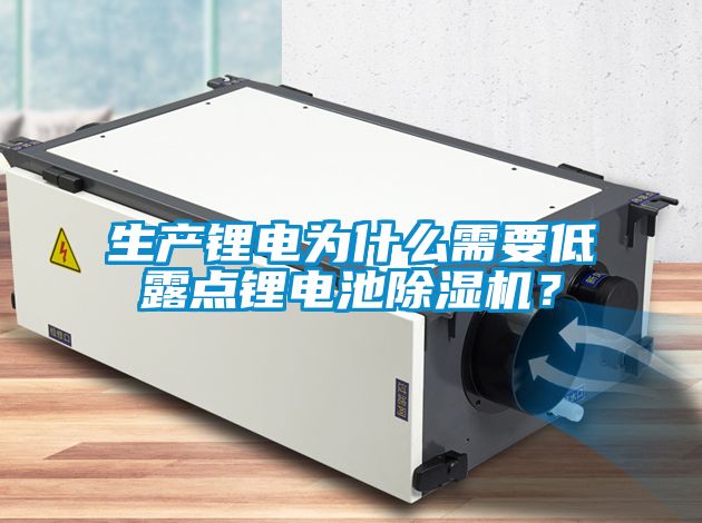 生產(chǎn)鋰電為什么需要低露點鋰電池除濕機(jī)？