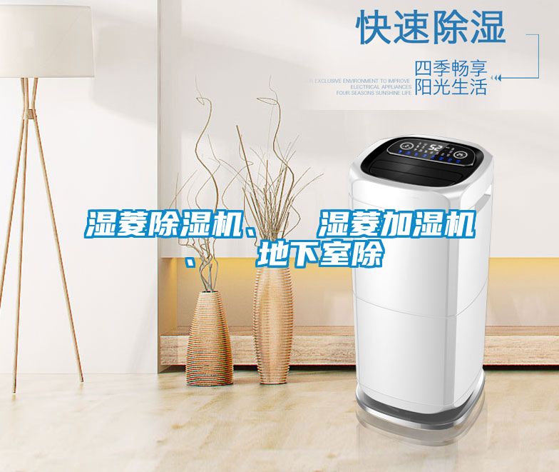 濕菱除濕機、  濕菱加濕機、  地下室除