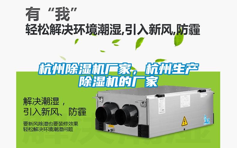 杭州除濕機(jī)廠家，杭州生產(chǎn)除濕機(jī)的廠家