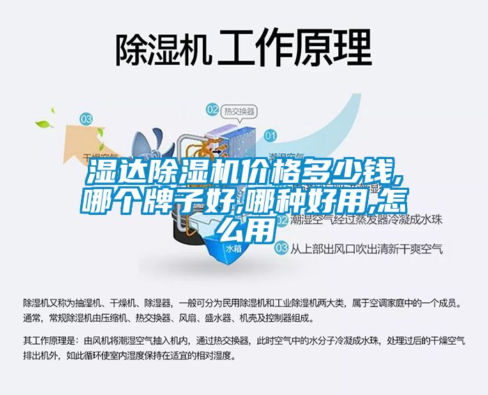 濕達除濕機價格多少錢,哪個牌子好,哪種好用,怎么用