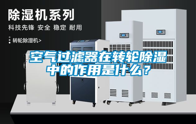 空氣過濾器在轉輪除濕中的作用是什么？