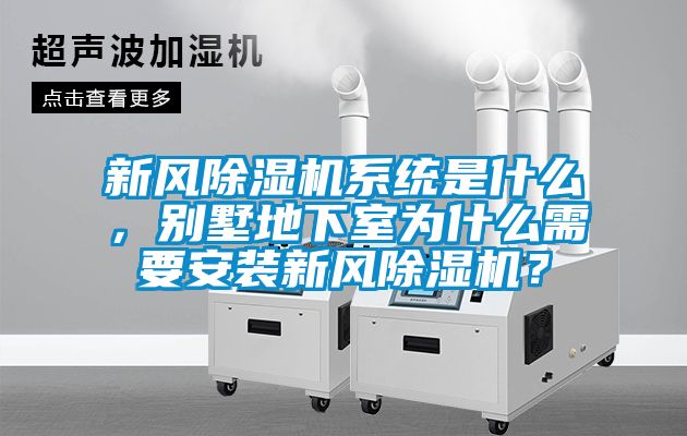 新風(fēng)除濕機(jī)系統(tǒng)是什么，別墅地下室為什么需要安裝新風(fēng)除濕機(jī)？