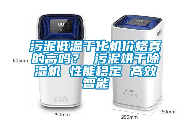 污泥低溫干化機價格真的高嗎？ 污泥烘干除濕機 性能穩定 高效智能