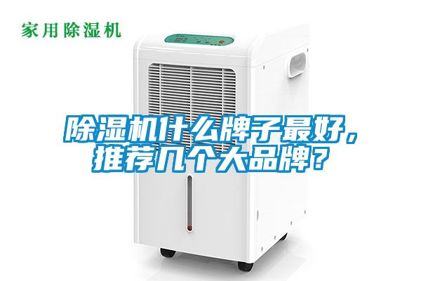 除濕機什么牌子最好，推薦幾個大品牌？