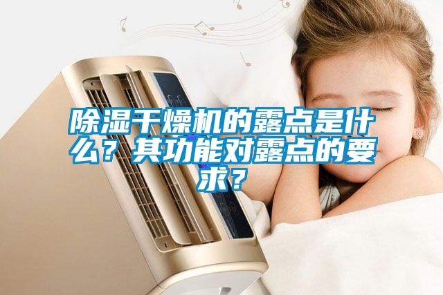 除濕干燥機(jī)的露點是什么？其功能對露點的要求？