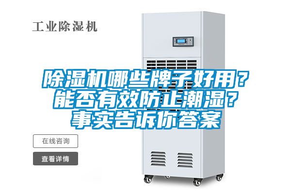 除濕機哪些牌子好用？能否有效防止潮濕？事實告訴你答案