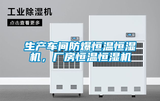 生產車間防爆恒溫恒濕機，廠房恒溫恒濕機