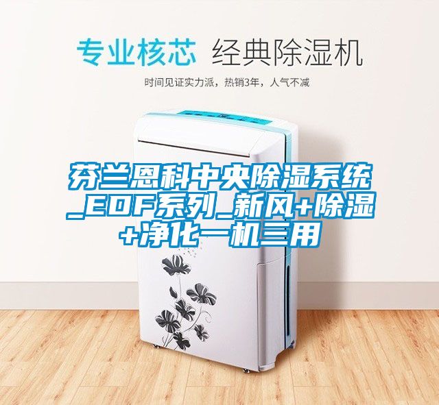 芬蘭恩科中央除濕系統_EDF系列_新風+除濕+凈化一機三用