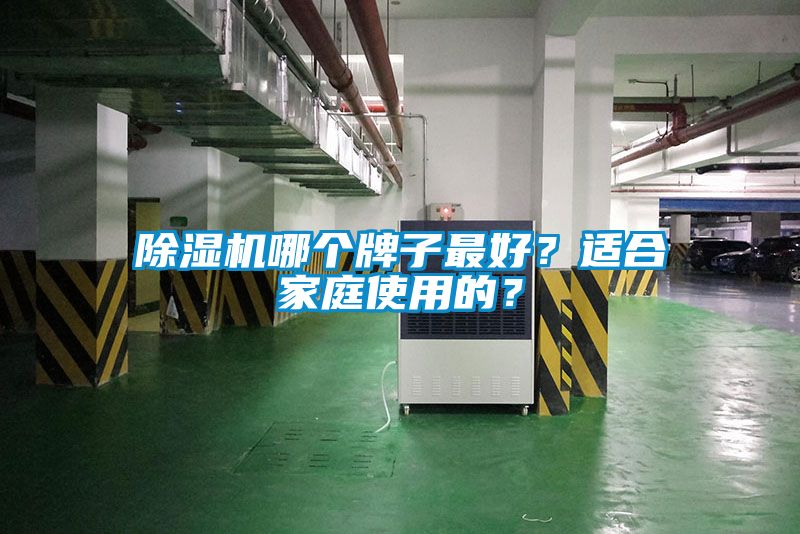 除濕機哪個牌子最好？適合家庭使用的？