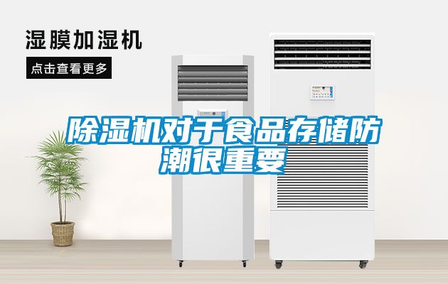 除濕機對于食品存儲防潮很重要