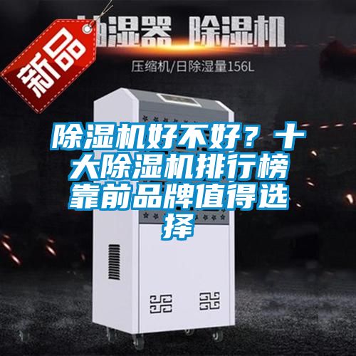 除濕機好不好？十大除濕機排行榜靠前品牌值得選擇