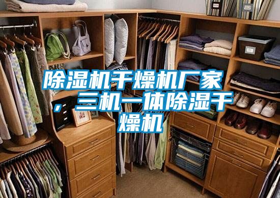 除濕機干燥機廠家 ，三機一體除濕干燥機