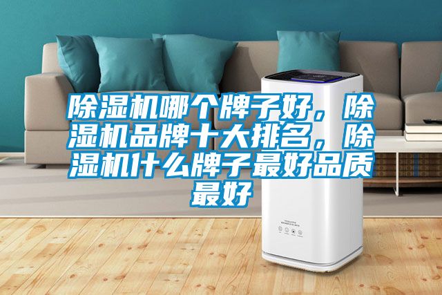 除濕機哪個牌子好，除濕機品牌十大排名，除濕機什么牌子最好品質最好