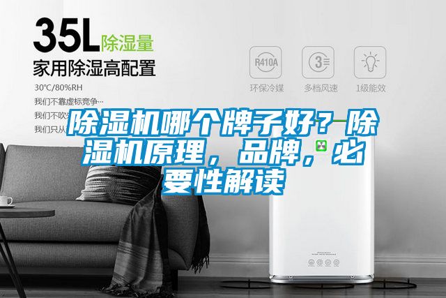 除濕機(jī)哪個(gè)牌子好？除濕機(jī)原理，品牌，必要性解讀