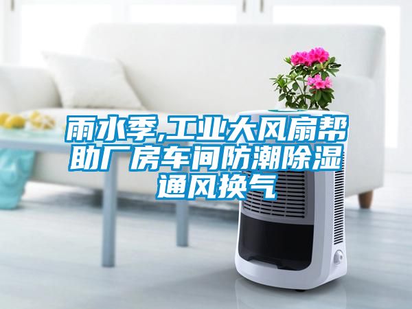 雨水季,工業大風扇幫助廠房車間防潮除濕 通風換氣