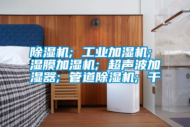 除濕機; 工業加濕機; 濕膜加濕機; 超聲波加濕器; 管道除濕機; 干