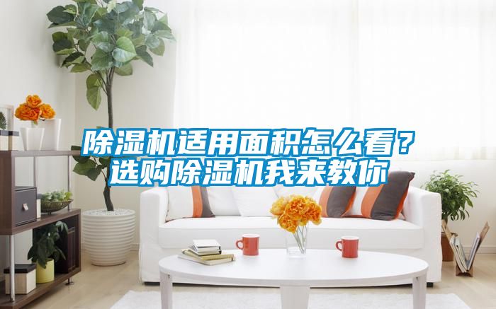 除濕機適用面積怎么看?選購除濕機我來教你