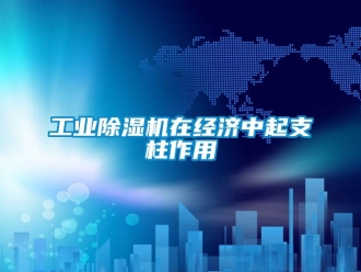 企業新聞工業除濕機在經濟中起支柱作用