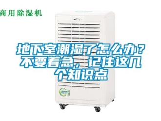 企業新聞地下室潮濕了怎么辦？不要著急，記住這幾個知識點