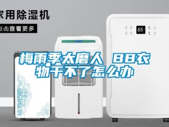 常見問題梅雨季太磨人 BB衣物干不了怎么辦