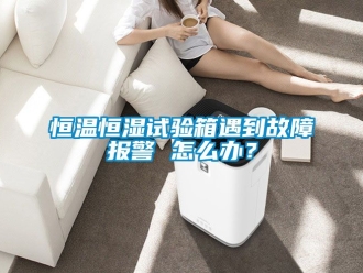 知識百科恒溫恒濕試驗箱遇到故障報警 怎么辦？