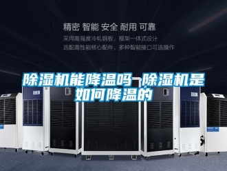 行業新聞除濕機能降溫嗎 除濕機是如何降溫的