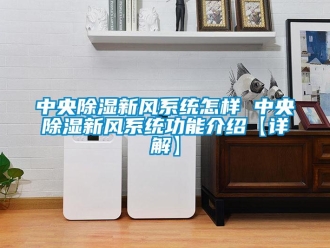 行業(yè)新聞中央除濕新風(fēng)系統(tǒng)怎樣 中央除濕新風(fēng)系統(tǒng)功能介紹【詳解】