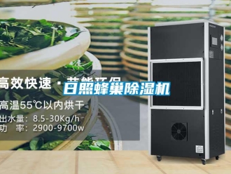 行業新聞日照蜂巢除濕機