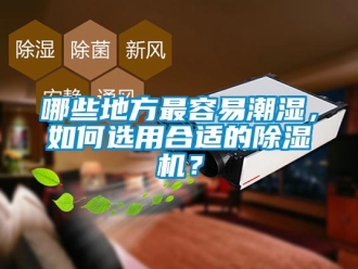 行業新聞哪些地方最容易潮濕，如何選用合適的除濕機？