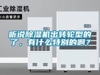 常見問題聽說除濕機出轉輪型的了，有什么特別的啊？
