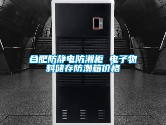 常見問題合肥防靜電防潮柜 電子物料儲存防潮箱價格
