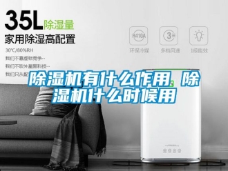 行業新聞除濕機有什么作用 除濕機什么時候用