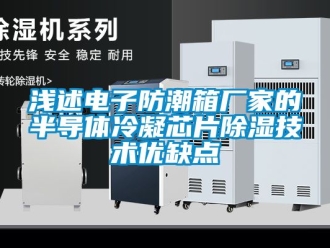 常見問題淺述電子防潮箱廠家的半導體冷凝芯片除濕技術(shù)優(yōu)缺點