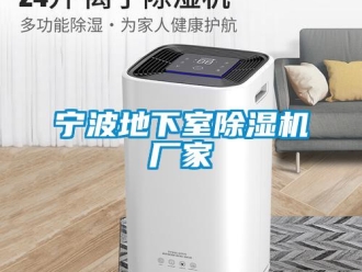 企業新聞寧波地下室除濕機廠家