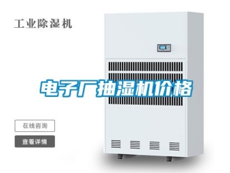 企業(yè)新聞電子廠抽濕機價格