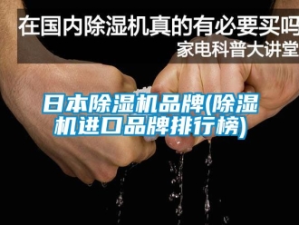 企業(yè)新聞日本除濕機品牌(除濕機進口品牌排行榜)