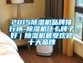 企業(yè)新聞2015除濕機(jī)品牌排行榜-除濕機(jī)什么牌子好｜除濕機(jī)最受歡迎十大品牌
