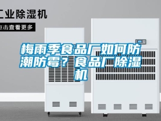 常見問題梅雨季食品廠如何防潮防霉？食品廠除濕機
