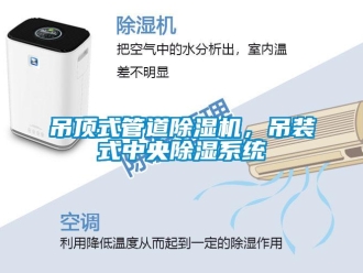企業(yè)新聞吊頂式管道除濕機(jī)，吊裝式中央除濕系統(tǒng)