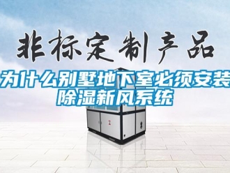 行業新聞為什么別墅地下室必須安裝除濕新風系統