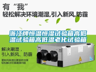 知識百科浙江牌恒溫恒濕試驗箱高低溫試驗箱高低溫老化試驗箱