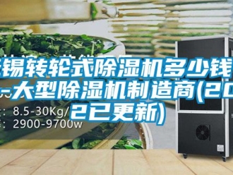 常見問題無錫轉(zhuǎn)輪式除濕機多少錢一臺-大型除濕機制造商(2022已更新)