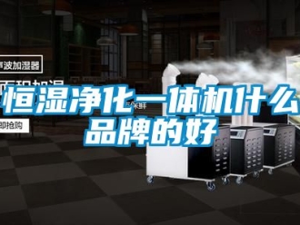 知識百科恒濕凈化一體機什么品牌的好