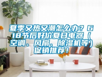 行業新聞夏季又熱又潮怎么辦？618節后好價夏日電器（空調、風扇、除濕機等）促銷推薦！