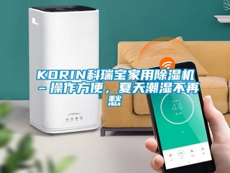 常見問題KORIN科瑞寶家用除濕機–操作方便，夏天潮濕不再愁