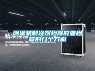 企業(yè)新聞除濕機(jī)制冷劑檢修時(shí)要檢查的幾個(gè)方面