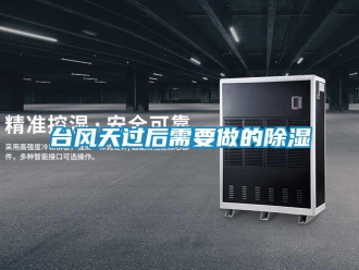 知識(shí)百科臺(tái)風(fēng)天過后需要做的除濕