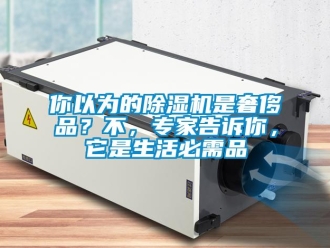 行業新聞你以為的除濕機是奢侈品？不，專家告訴你，它是生活必需品