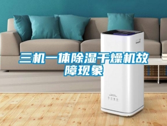 行業(yè)新聞三機一體除濕干燥機故障現象