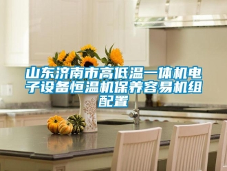 知識百科山東濟南市高低溫一體機電子設備恒溫機保養容易機組配置
